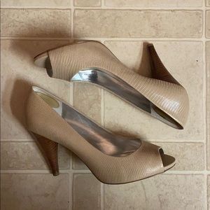 INC Justine Peep Toe Pumps